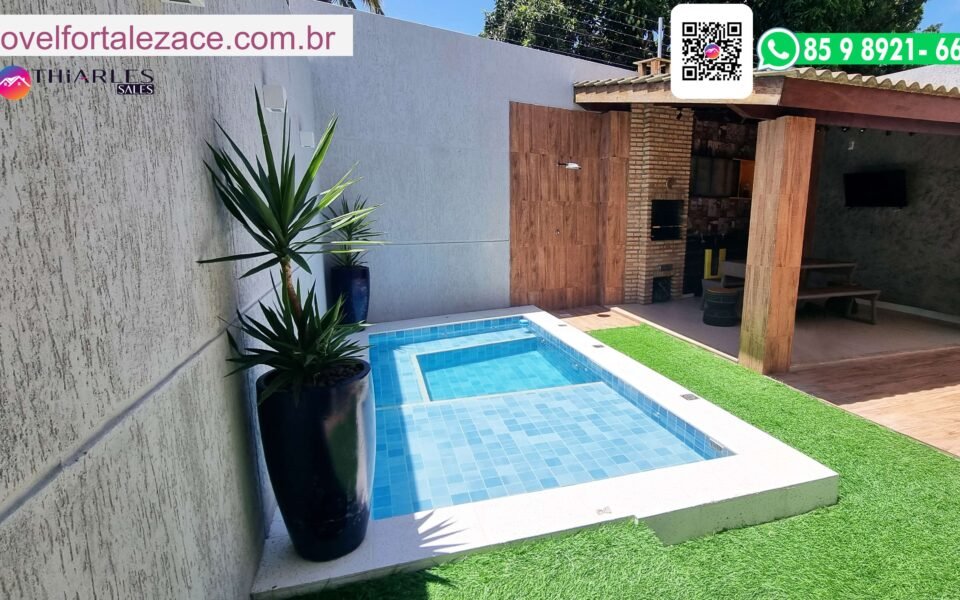 PRIME VILLAGE – CONDOMINIO DE CASAS DUPLEX NO EUSEBIO CE piscina